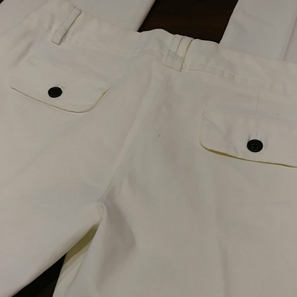 Cropped white pants - Picture 4 of 4